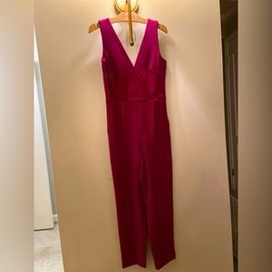 French Connection magenta one piece jumpsuit. Size 6 US. New with tags.